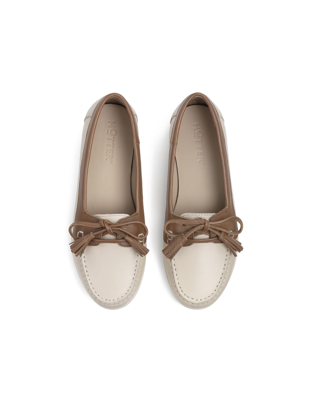 Leather Tassel Flat Loafers 3 of 4