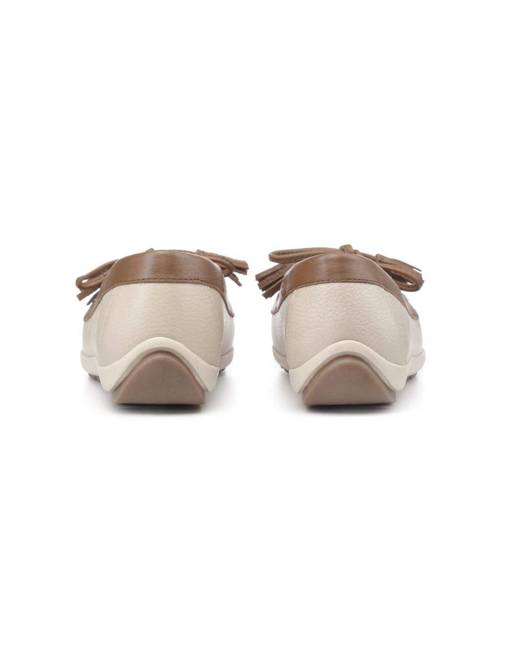 Leather Tassel Flat Loafers 4 of 4