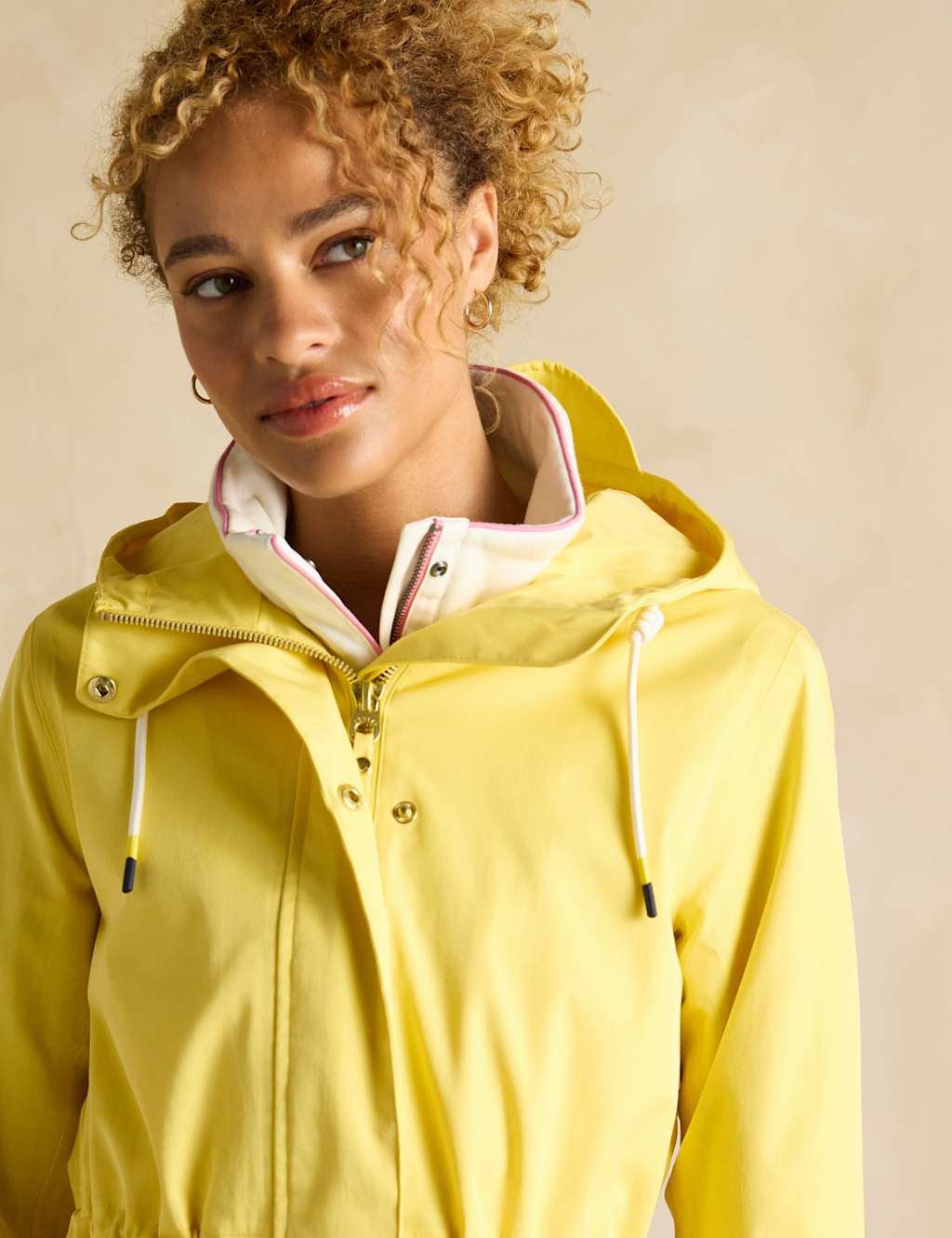 Cotton Rich Waterproof Hooded Raincoat 4 of 6