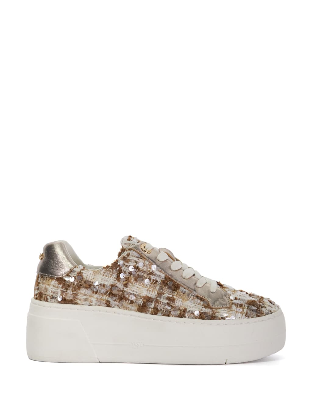 Episode 2 Flatform Lace Up Trainers Dune London M S