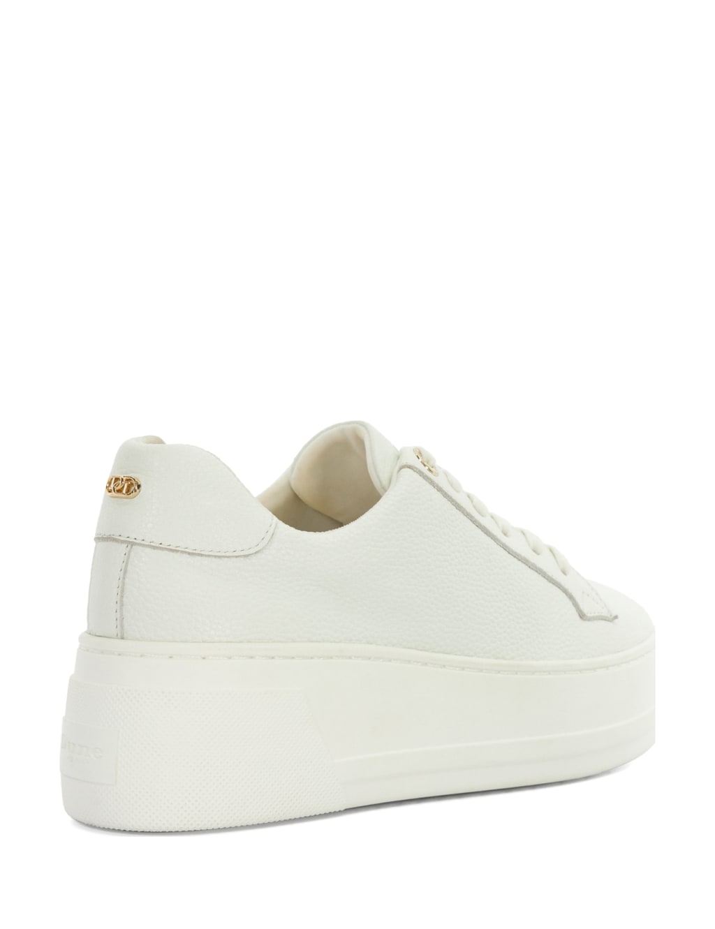 Episode 2 Leather Lace Up Flatform Trainers 4 of 5