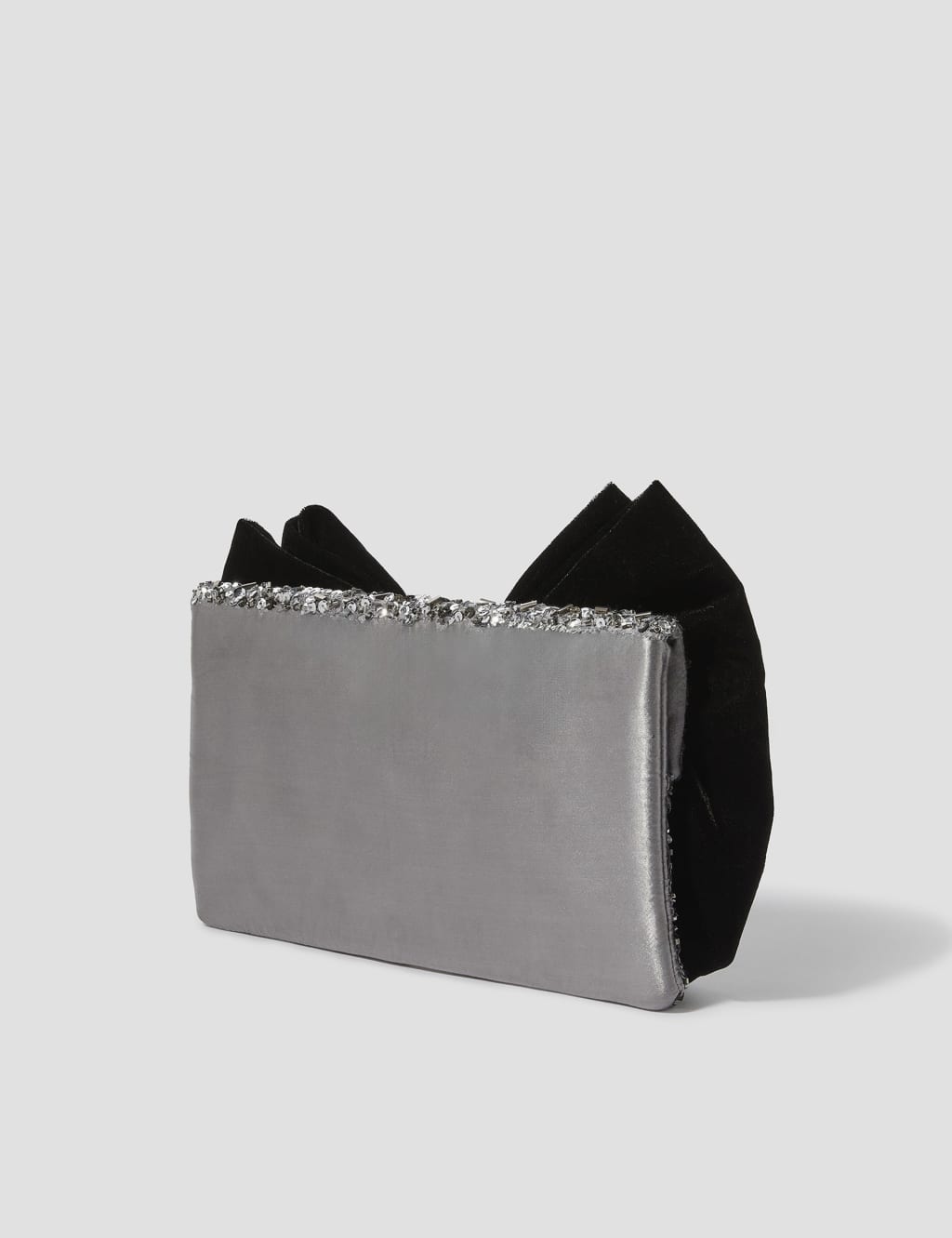 Sequin Bow Chain Strap Clutch Bag 3 of 4