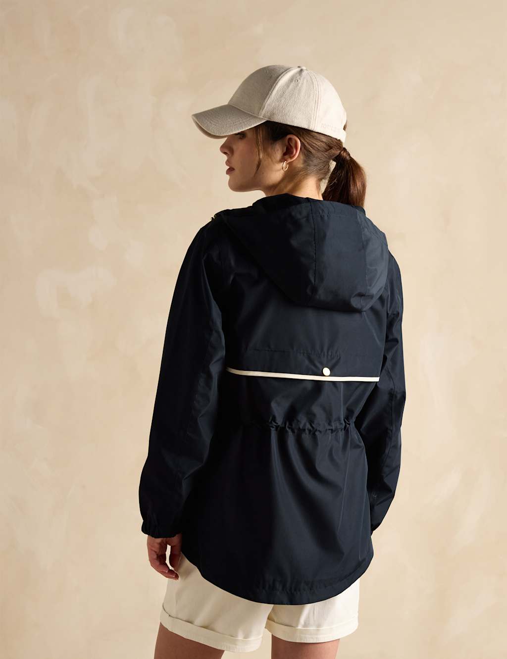 Waterproof Hooded Short Raincoat 5 of 8