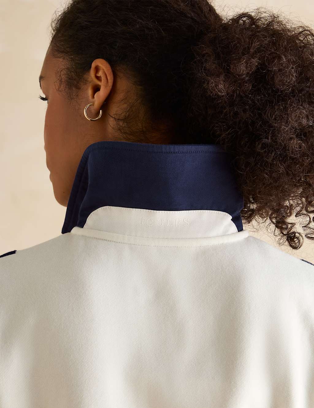 Pure Cotton Half Zip Sweatshirt 6 of 6
