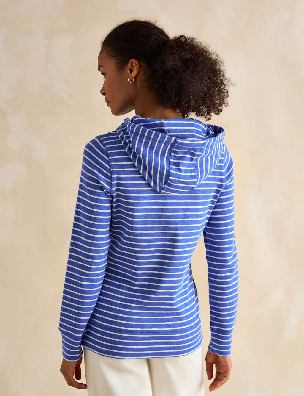 Cotton Rich Striped Hoodie 4 of 6