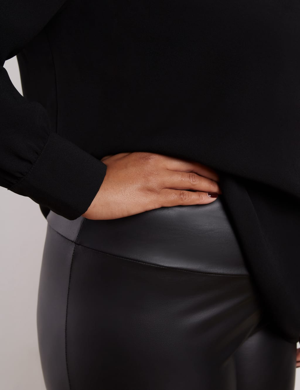 M&s faux leather leggings 2025