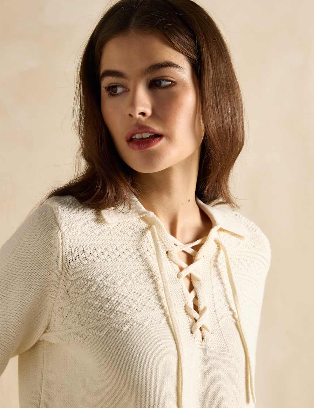 Pure Cotton Collared Jumper 5 of 6