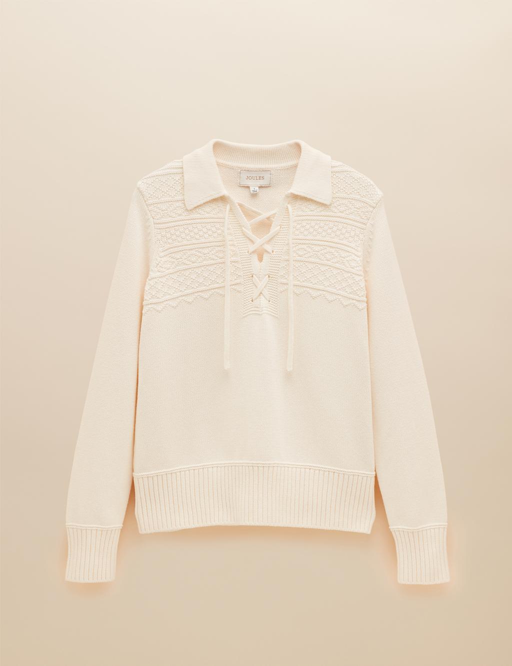 Pure Cotton Collared Jumper 2 of 6