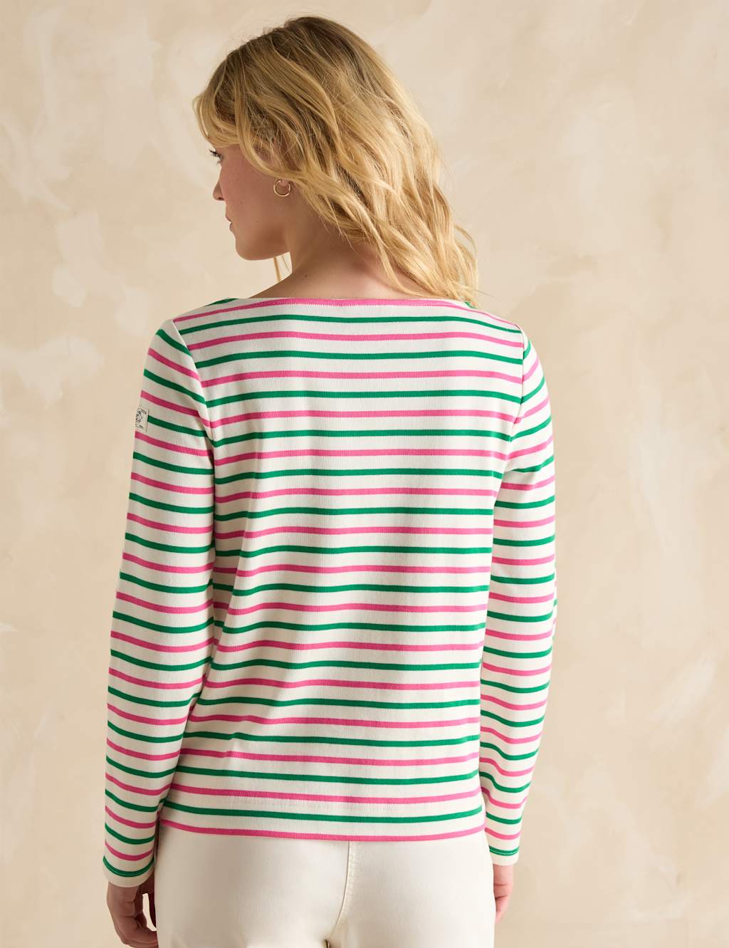 Pure Cotton Striped Top 3 of 3