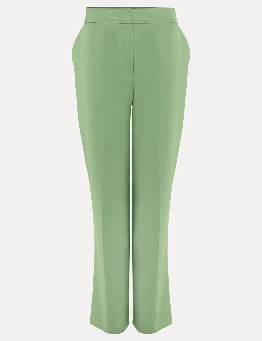 Cotton Rich Tapered Ankle Grazer Trousers 2 of 5