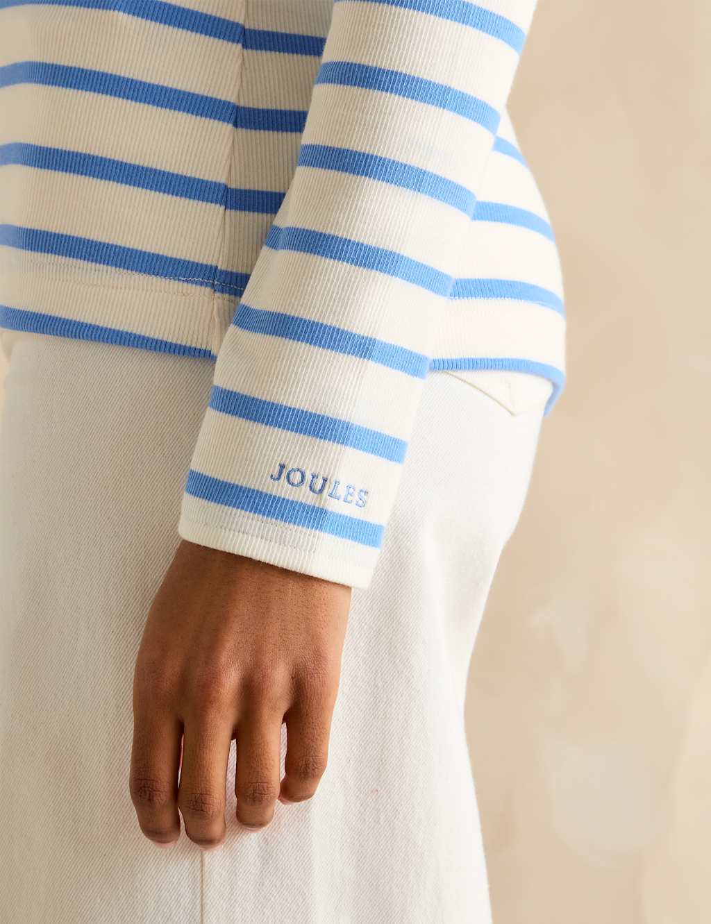 Cotton Rich Striped Collared Top 6 of 6