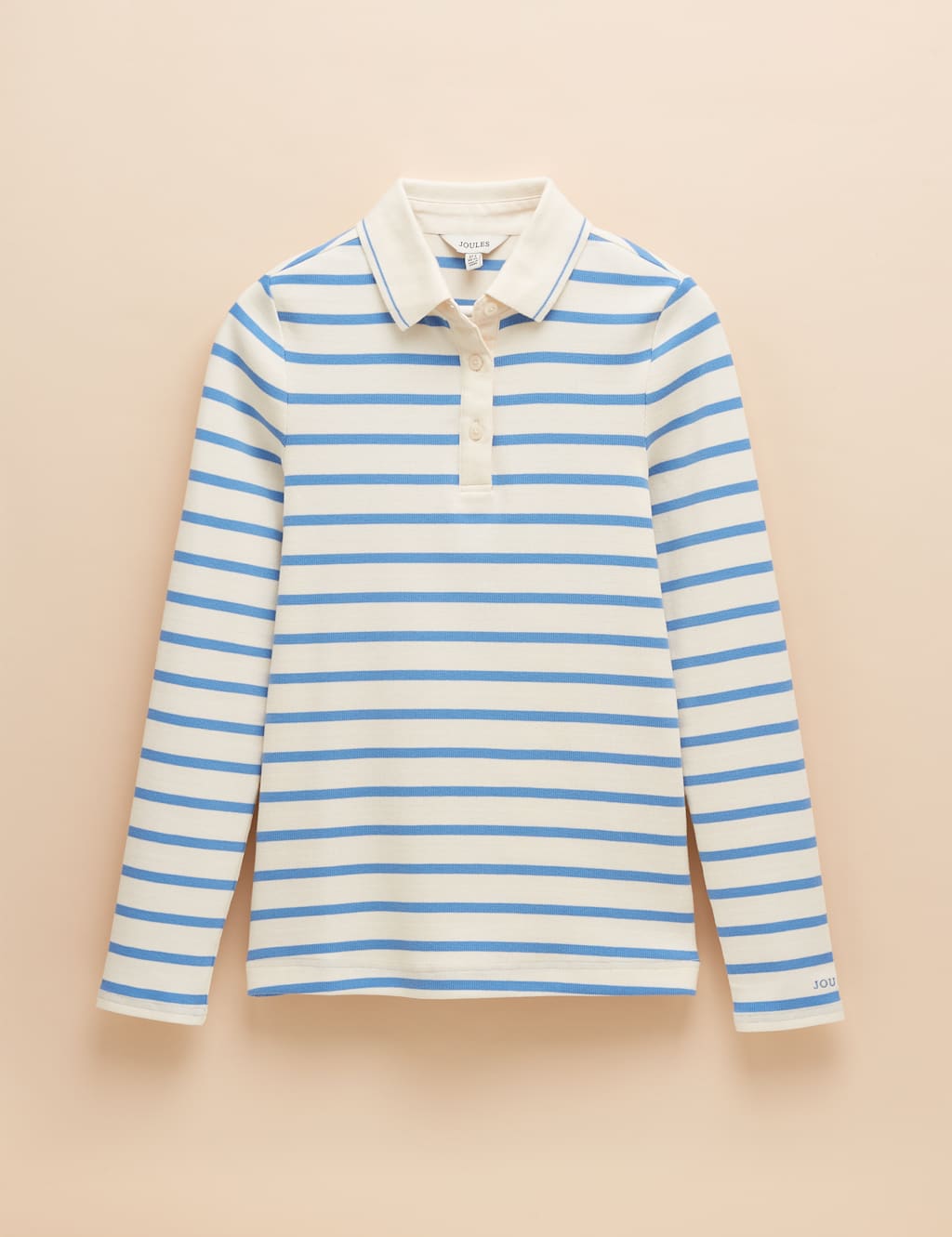 Cotton Rich Striped Collared Top 2 of 6