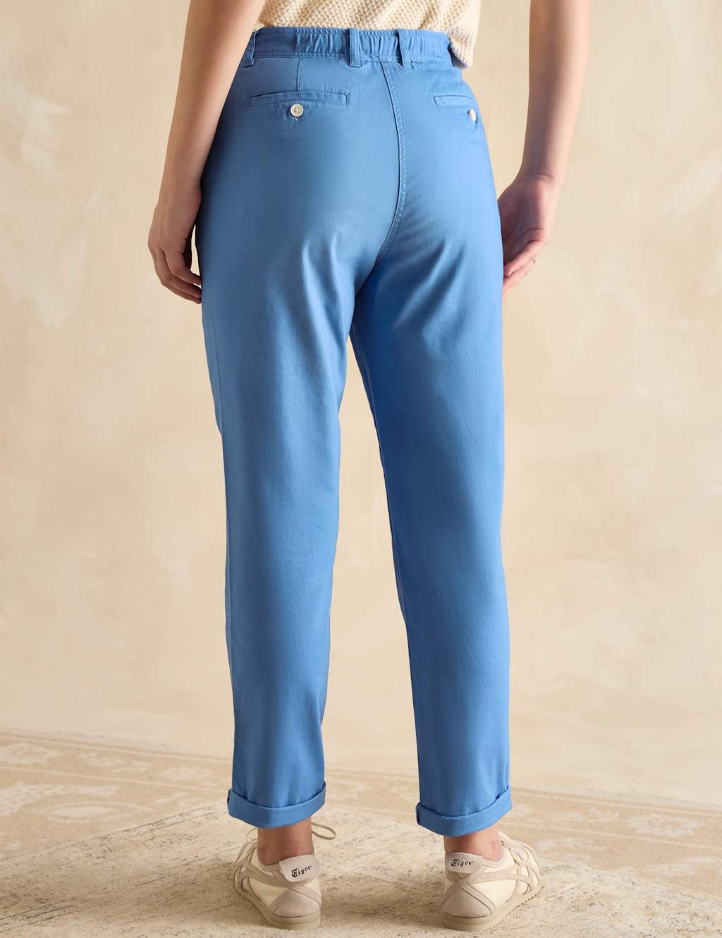 Cotton Rich Brushed Straight Leg Chinos 4 of 6