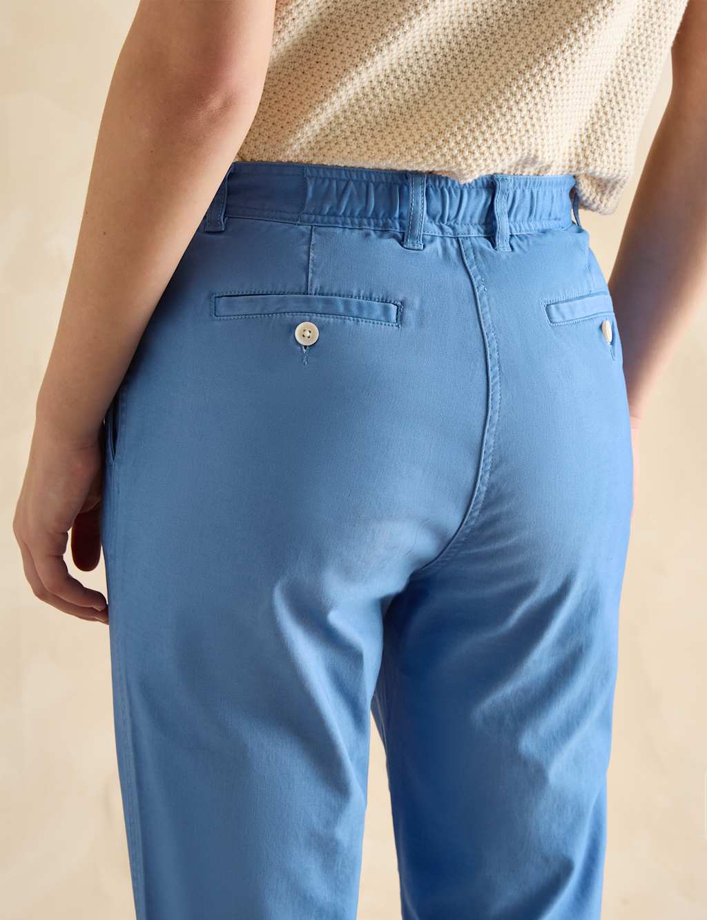 Cotton Rich Brushed Straight Leg Chinos 6 of 6