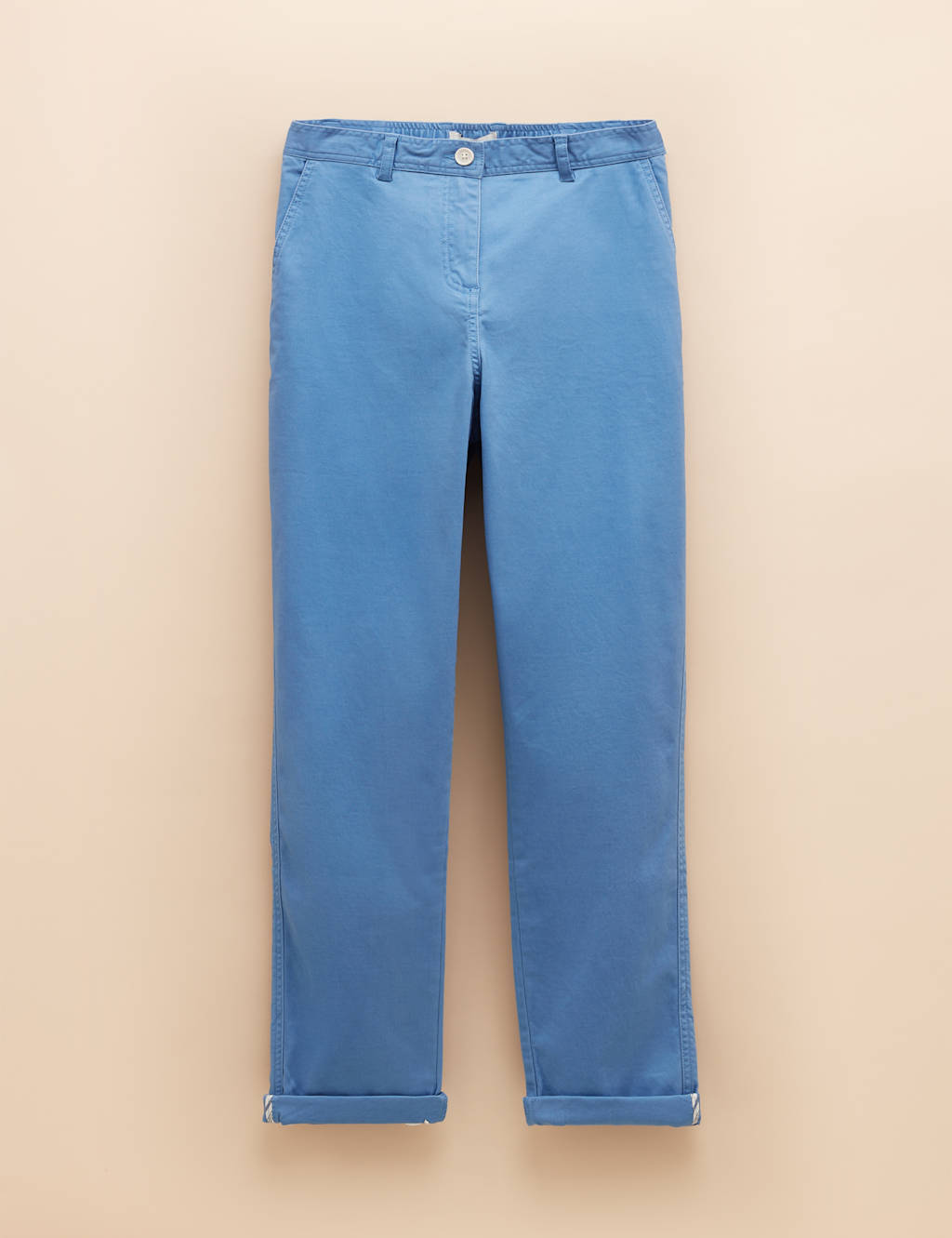 Cotton Rich Brushed Straight Leg Chinos 2 of 6
