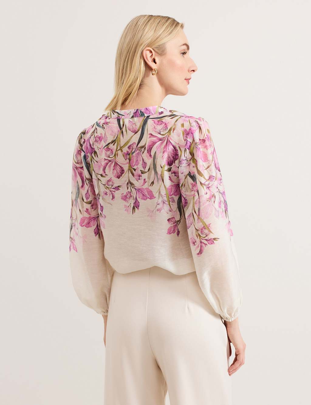 Lyocell Rich Floral Blouse 5 of 6
