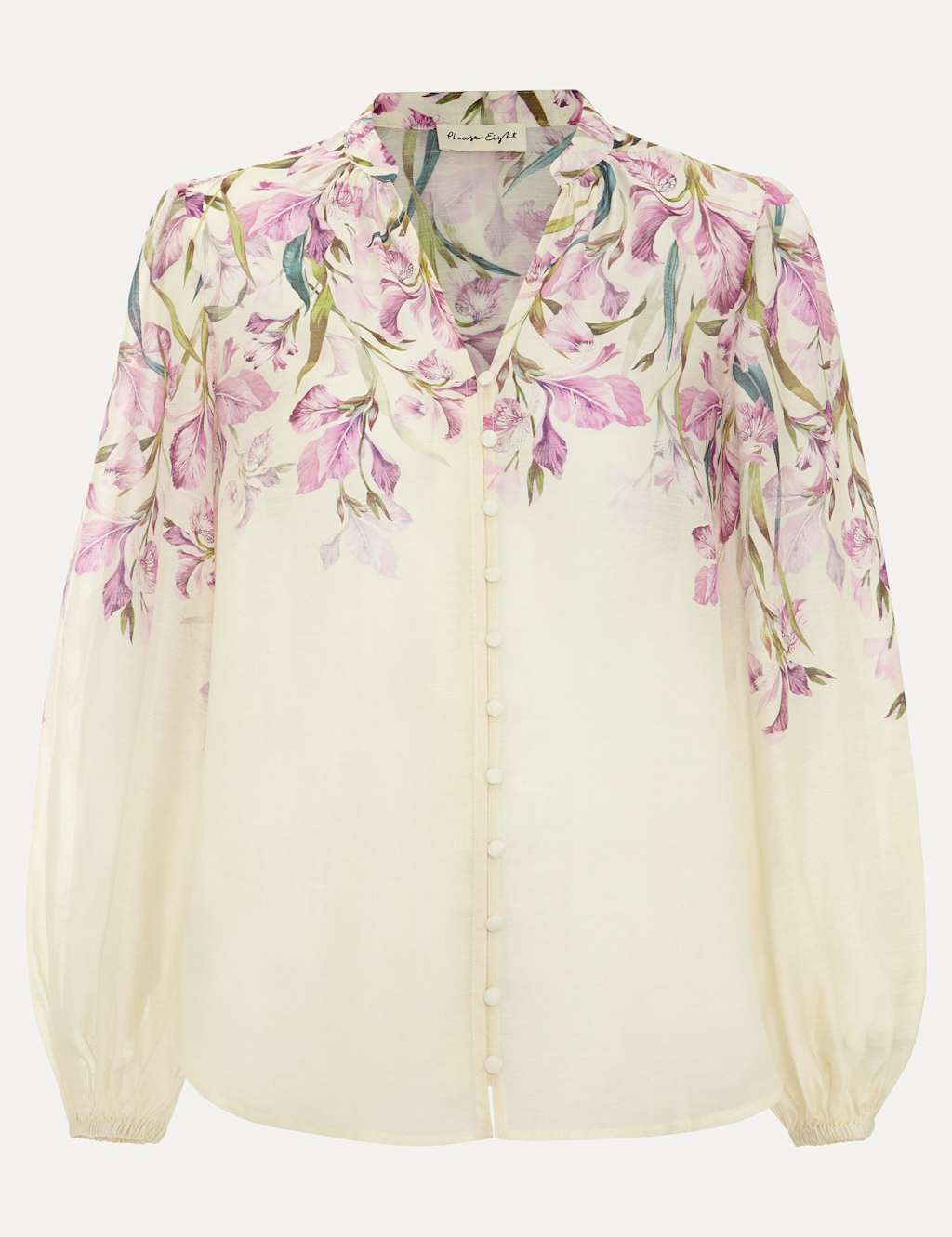 Lyocell Rich Floral Blouse 2 of 6