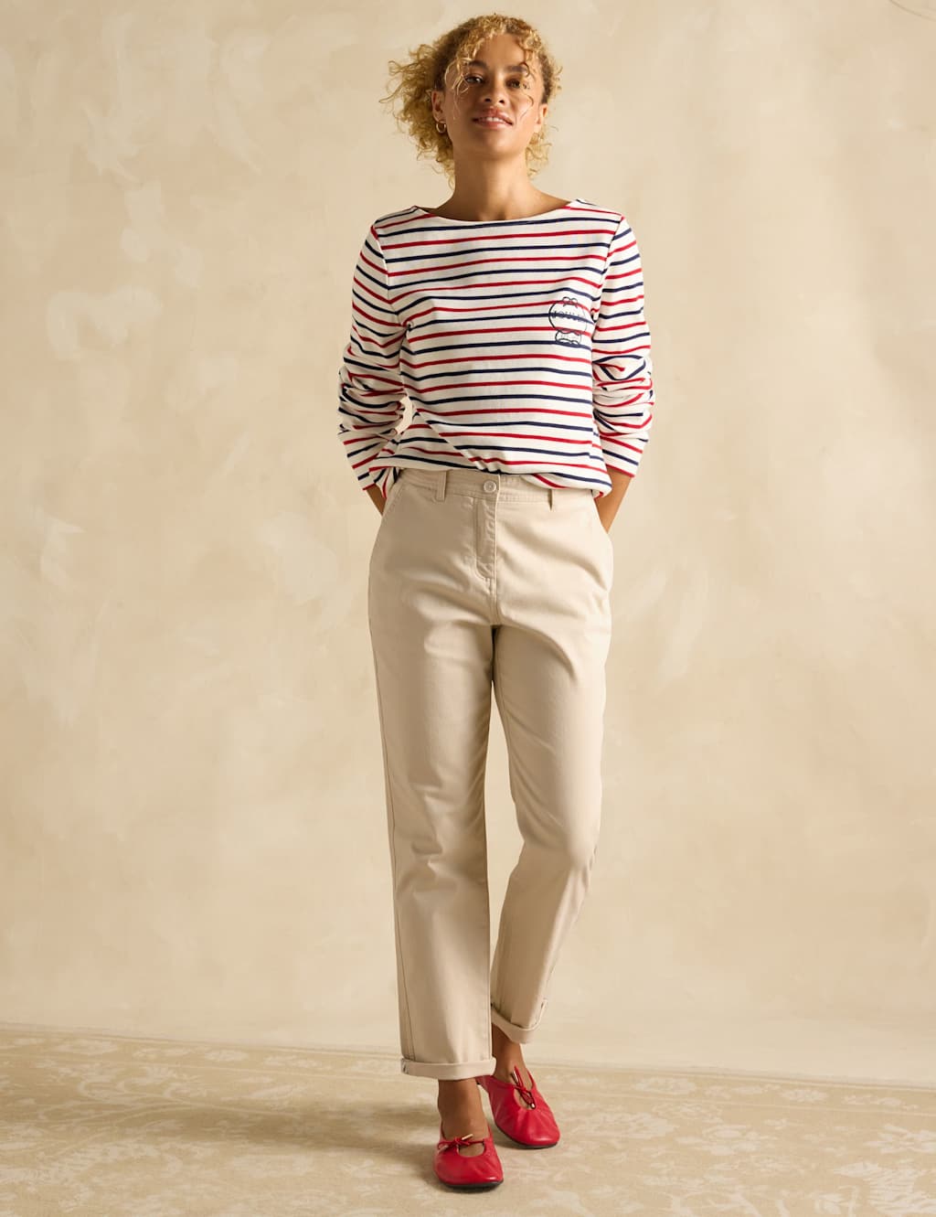 Cotton Rich Straight Leg Chinos 3 of 6