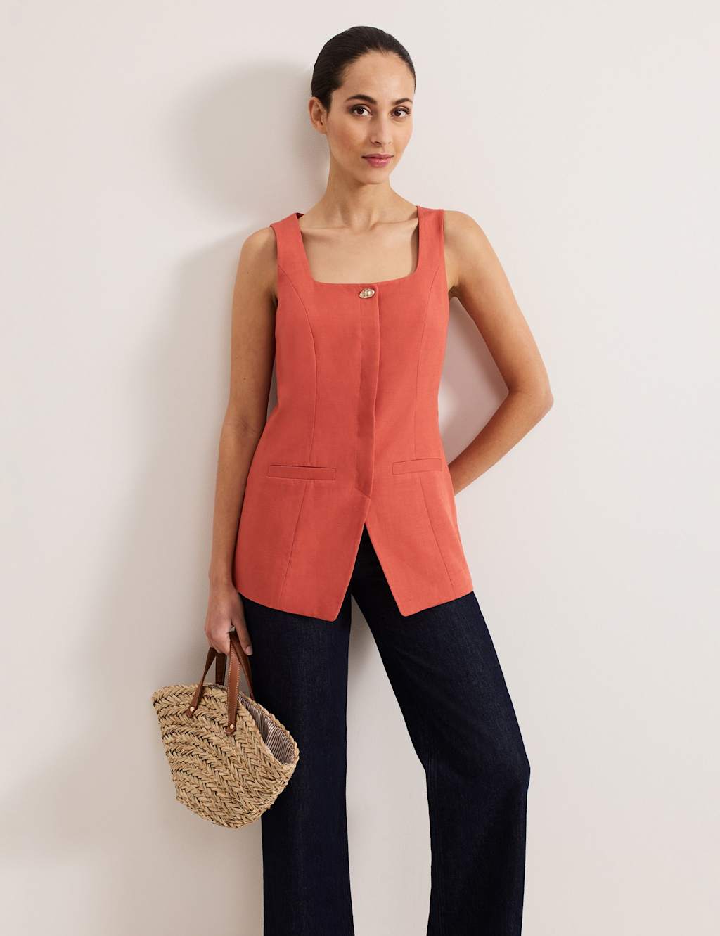 Linen Rich Waistcoat 4 of 7