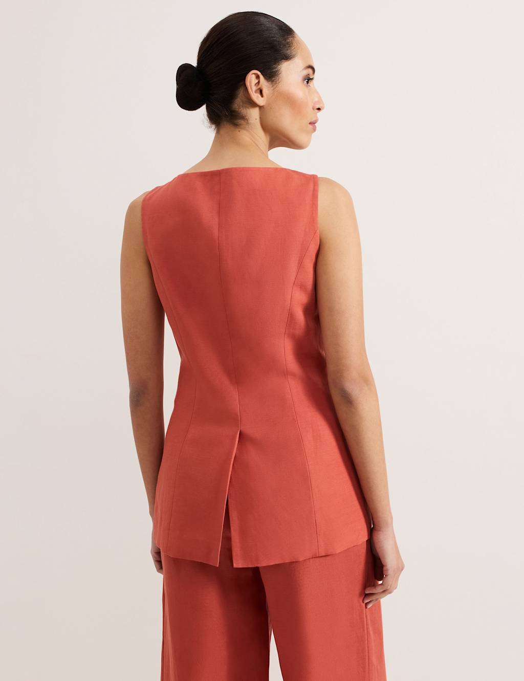 Linen Rich Waistcoat 7 of 7