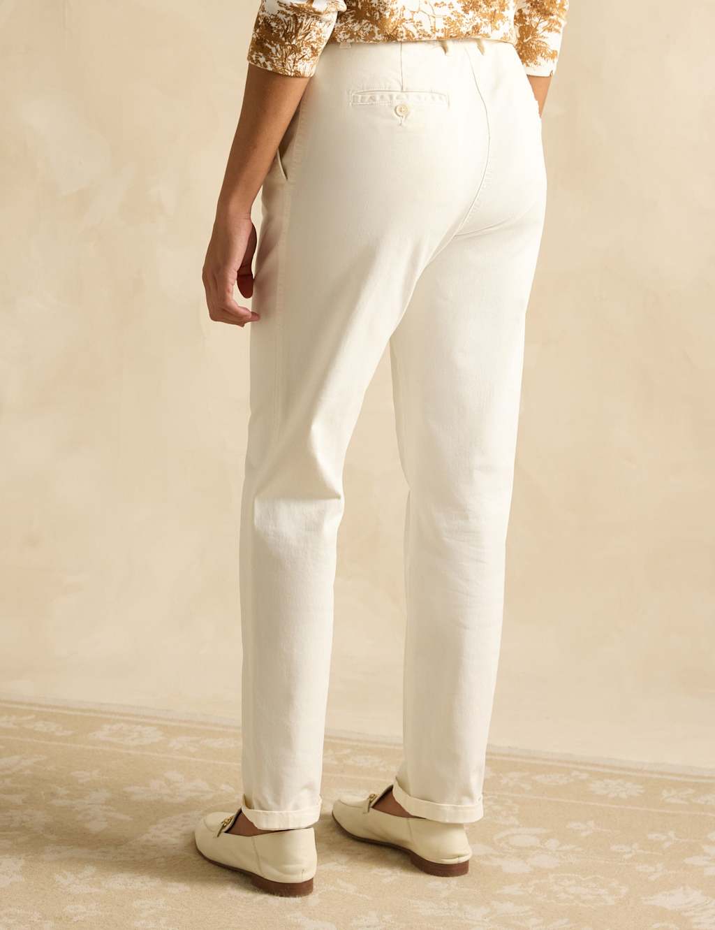 Cotton Rich Slim Fit Chinos 3 of 5