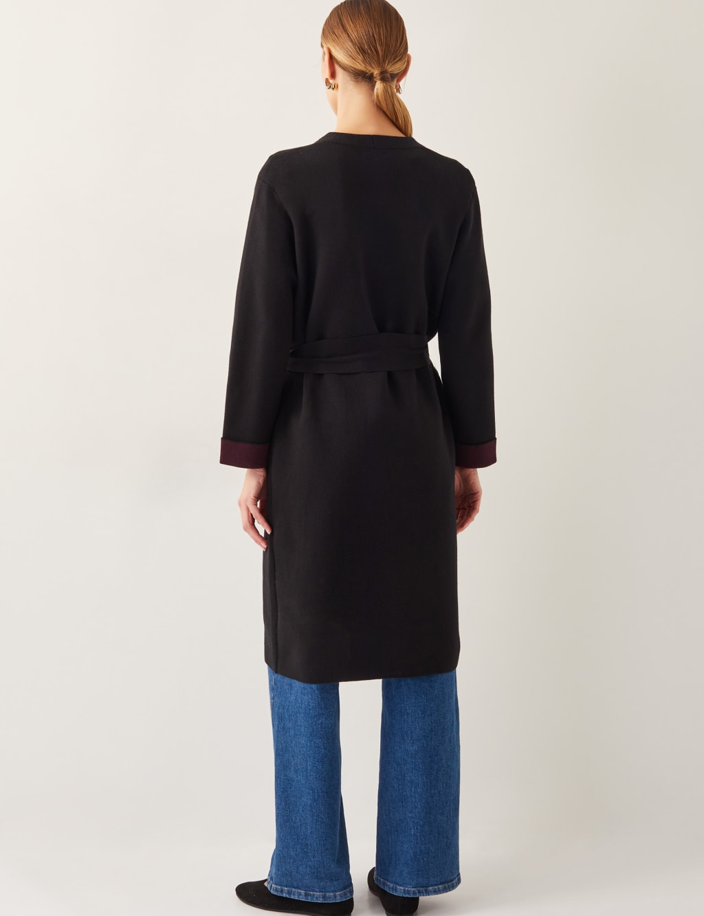 Belted Longline Coatigan 4 of 4