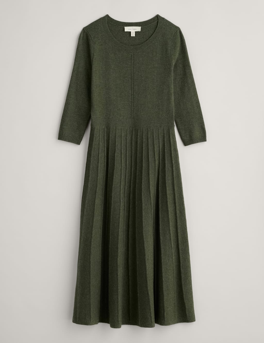 Round Neck Midi Jumper Dress