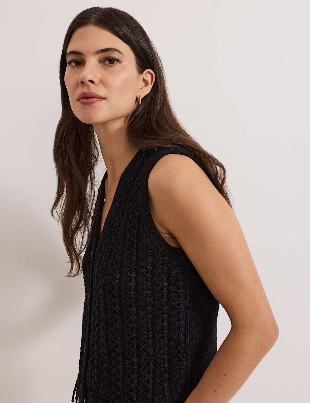 Knitted V-Neck Waistcoat 4 of 6