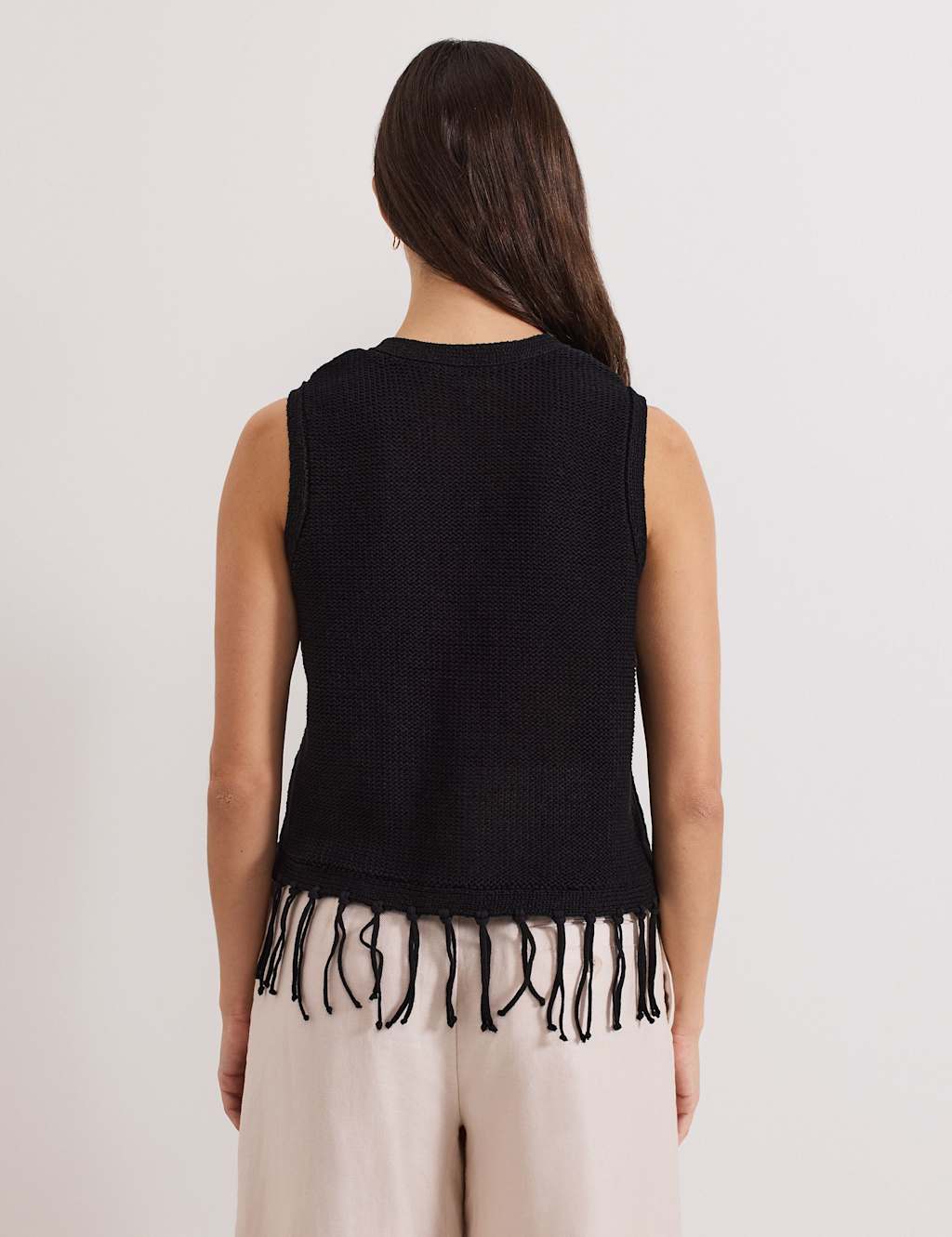 Knitted V-Neck Waistcoat 5 of 6