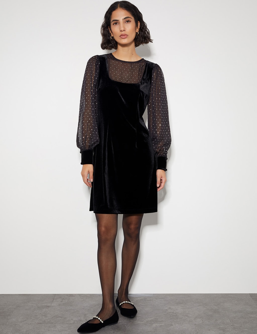 M&s black shift dress discount