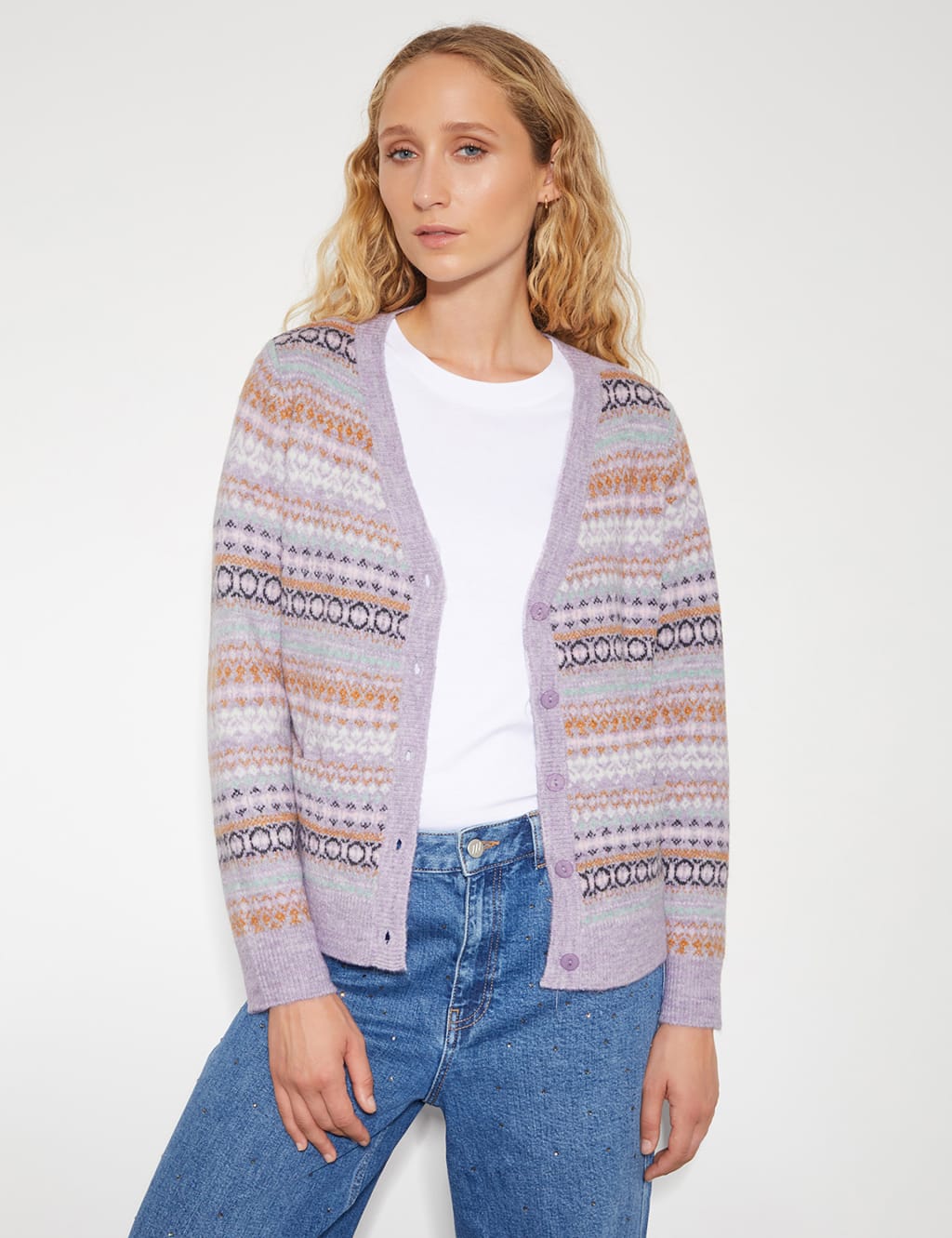 M&s purple cardigan cheap
