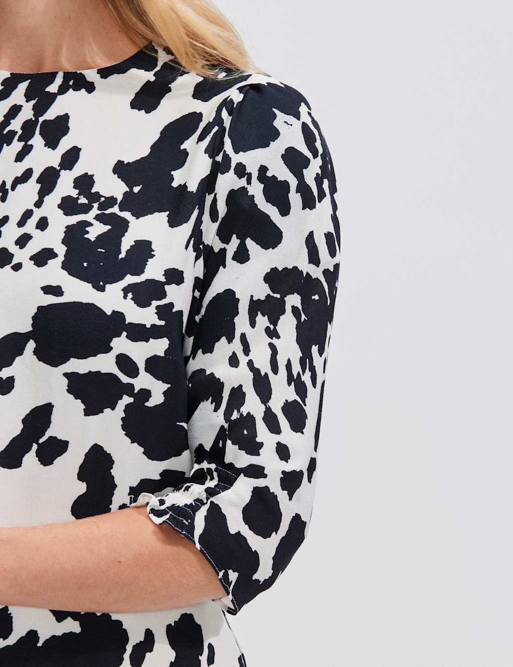 Animal Print Midaxi Column Dress 4 of 4