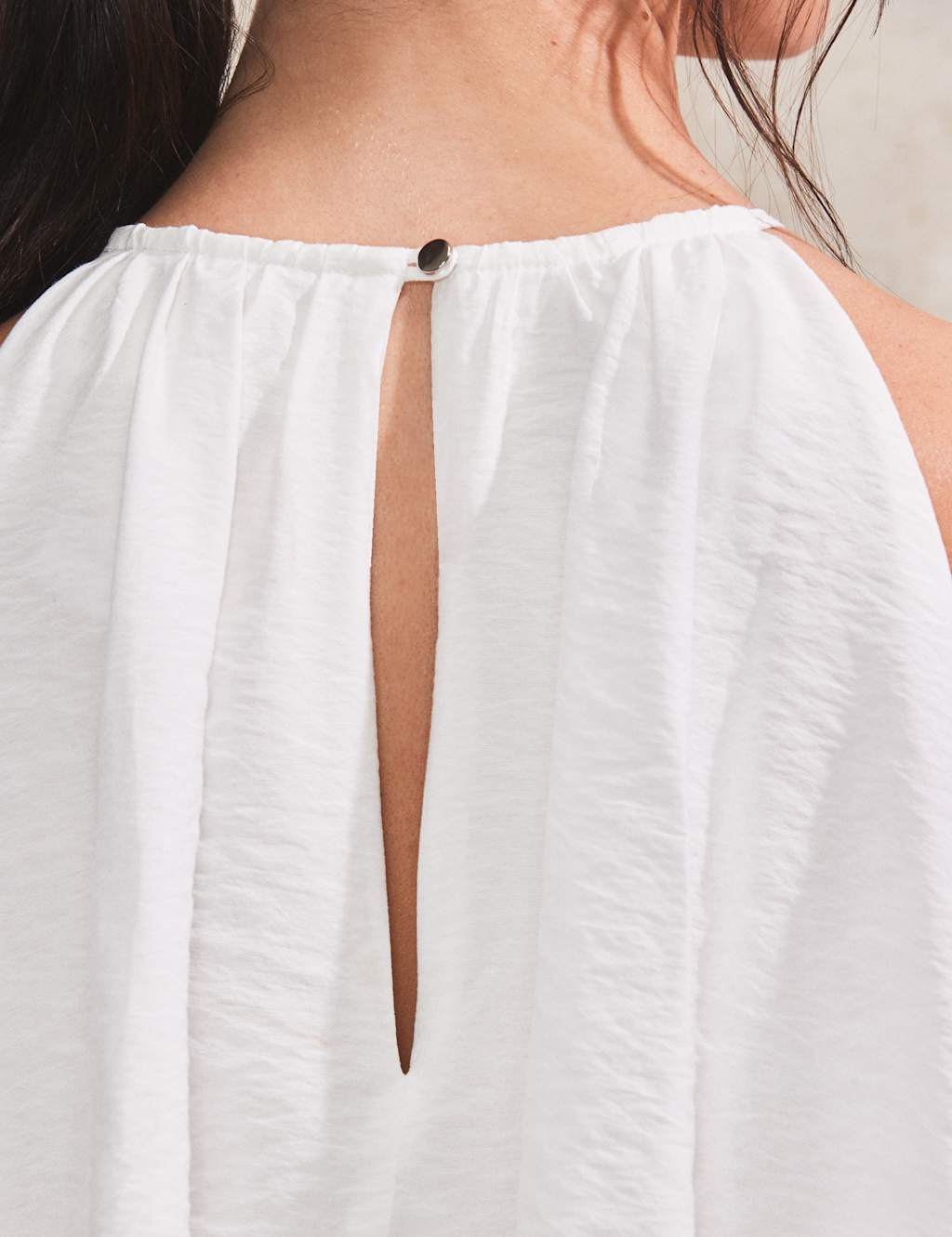 Halter Neck Mini Tiered Dress 5 of 5