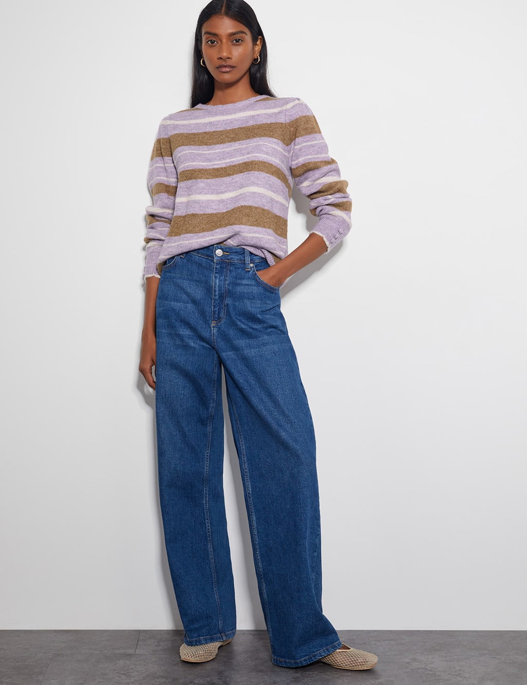 Striped Crew Neck Jumper 2 of 4