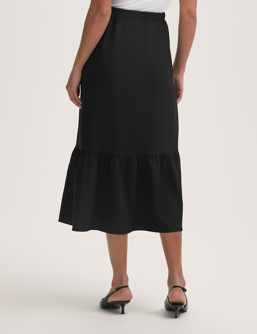Midi Tiered Skirt 2 of 3