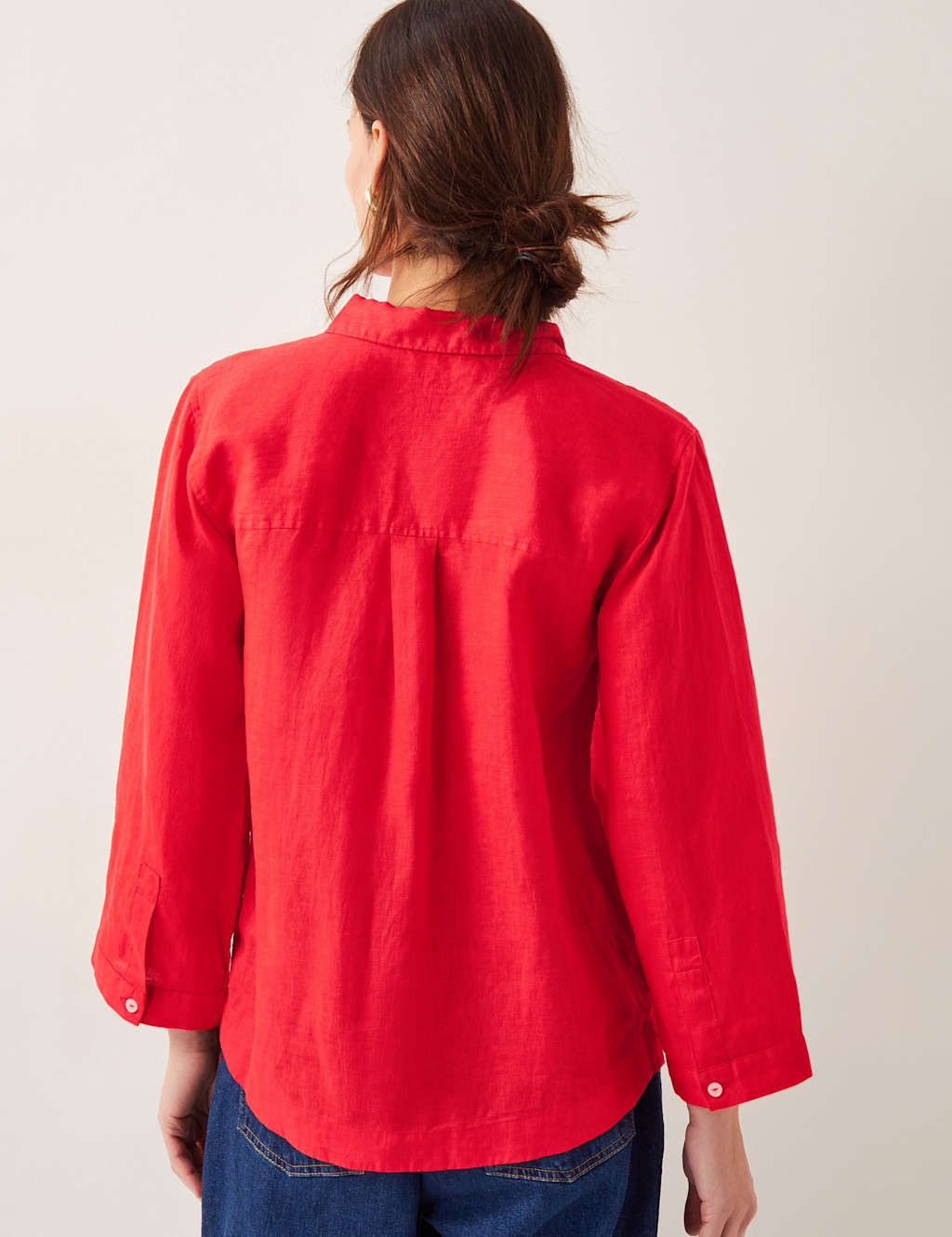 Pure Linen Collared Shirt 4 of 4