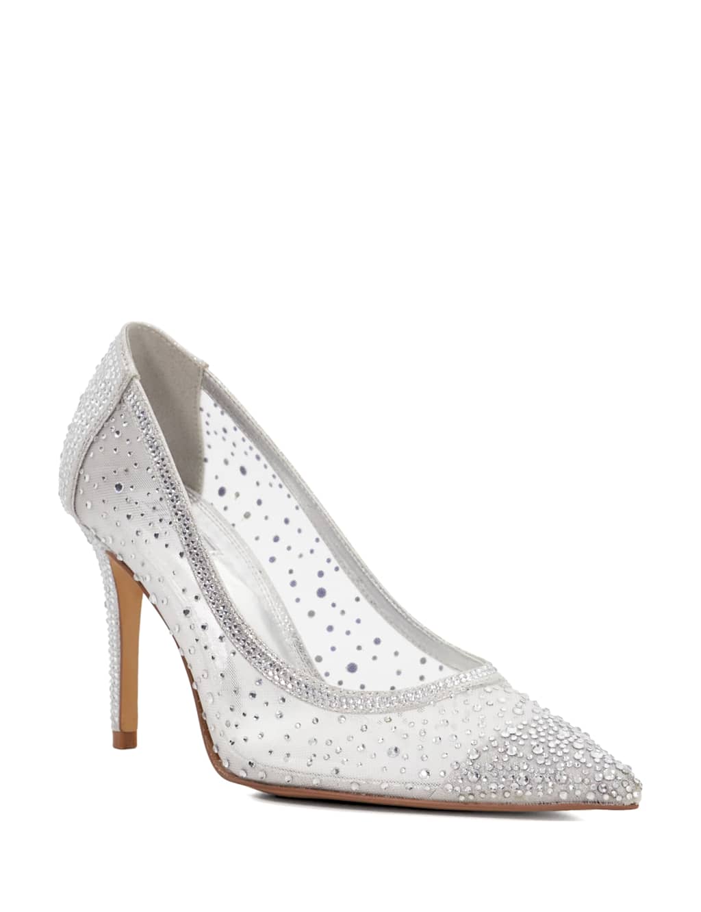 Sparkle Stiletto Heel Court Shoes 5 of 5