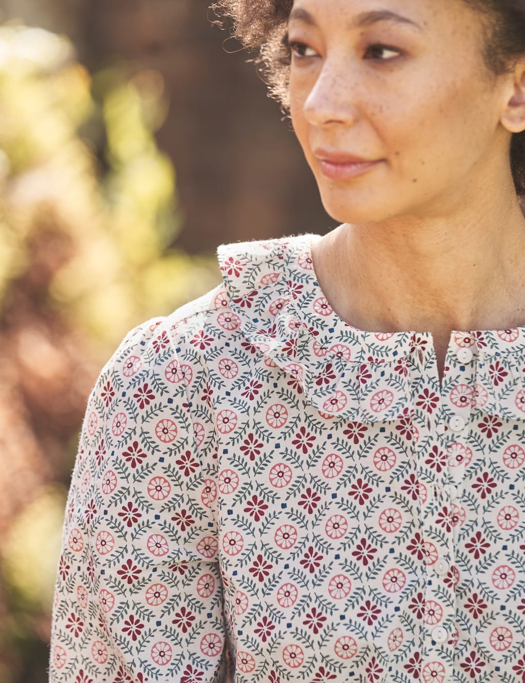 Organic Cotton Printed Top 4 of 6