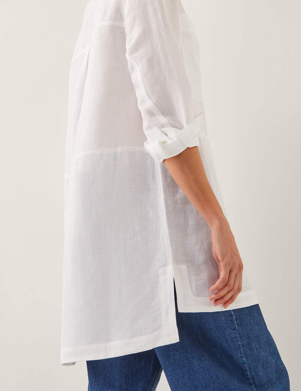 Linen Blend Longline Tunic 4 of 4