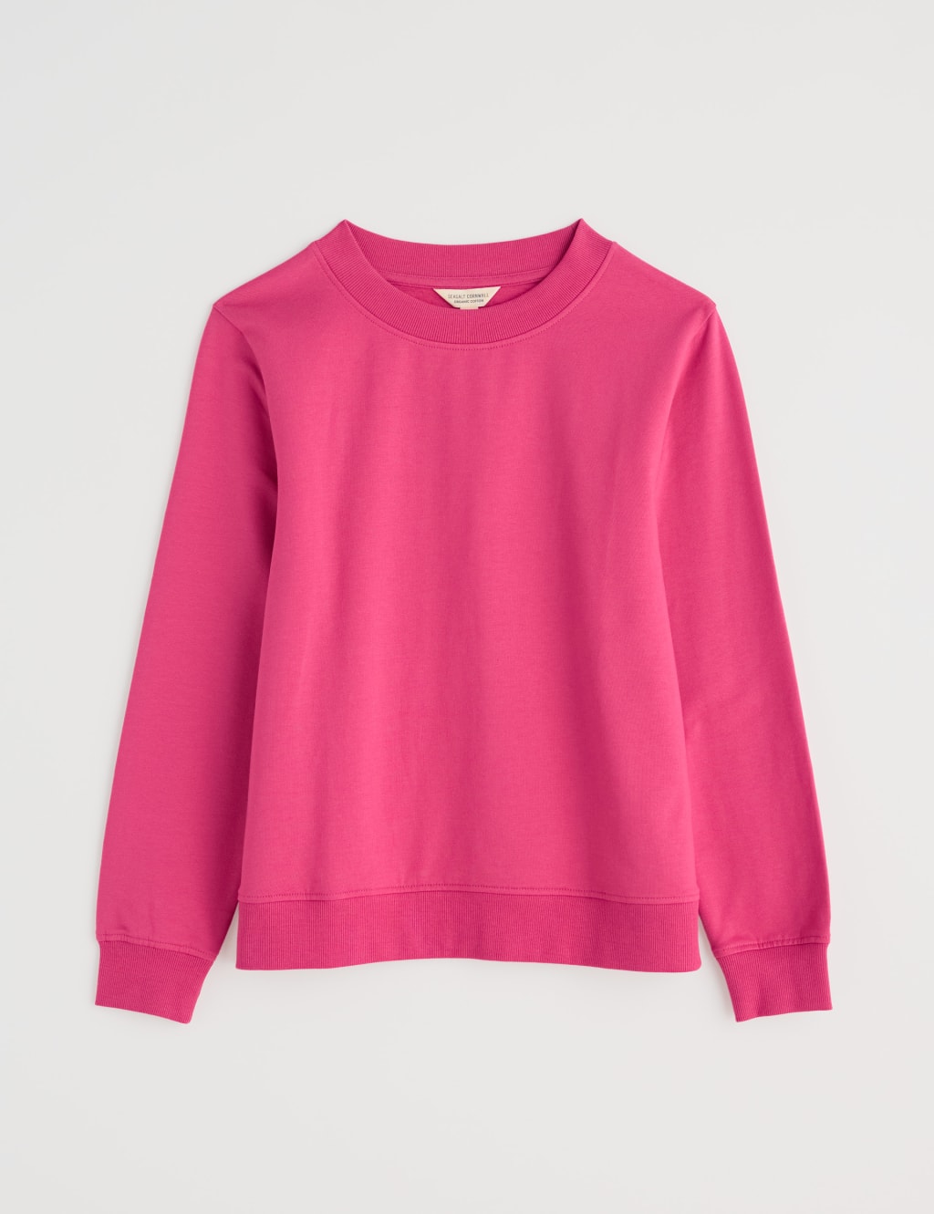 Pure Cotton Crew Neck Long Sleeve Sweatshirt 2 of 4