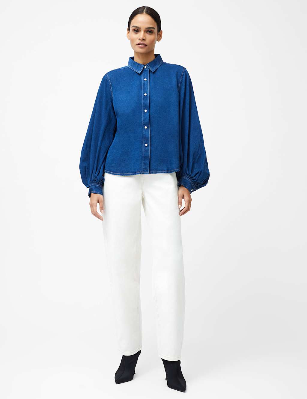 Pure Cotton Collared Shirt 3 of 3