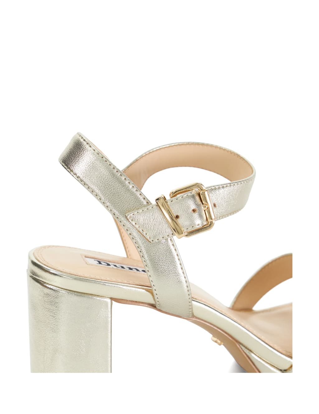 Leather Ankle Strap Platform Sandals 5 of 5