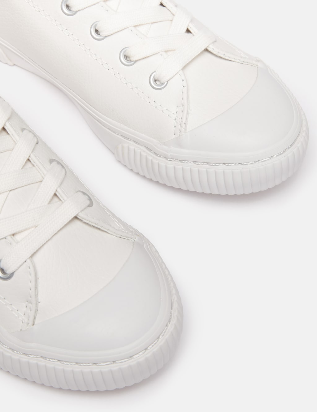 Leather Lace Up Trainers 5 of 5