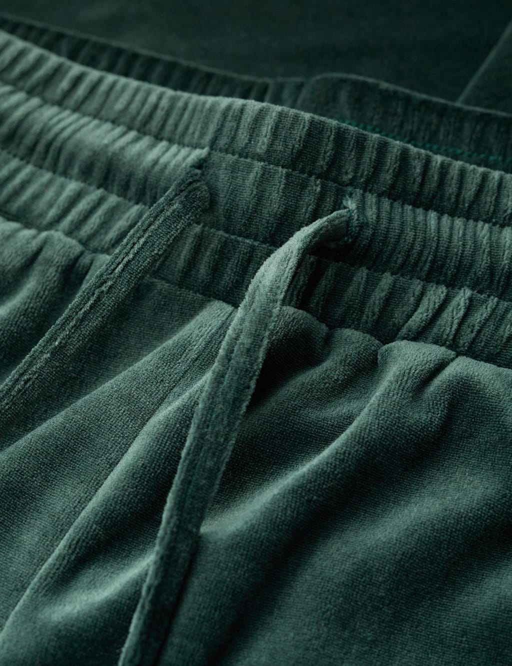 Velour Drawstring Wide Leg Trousers 5 of 5