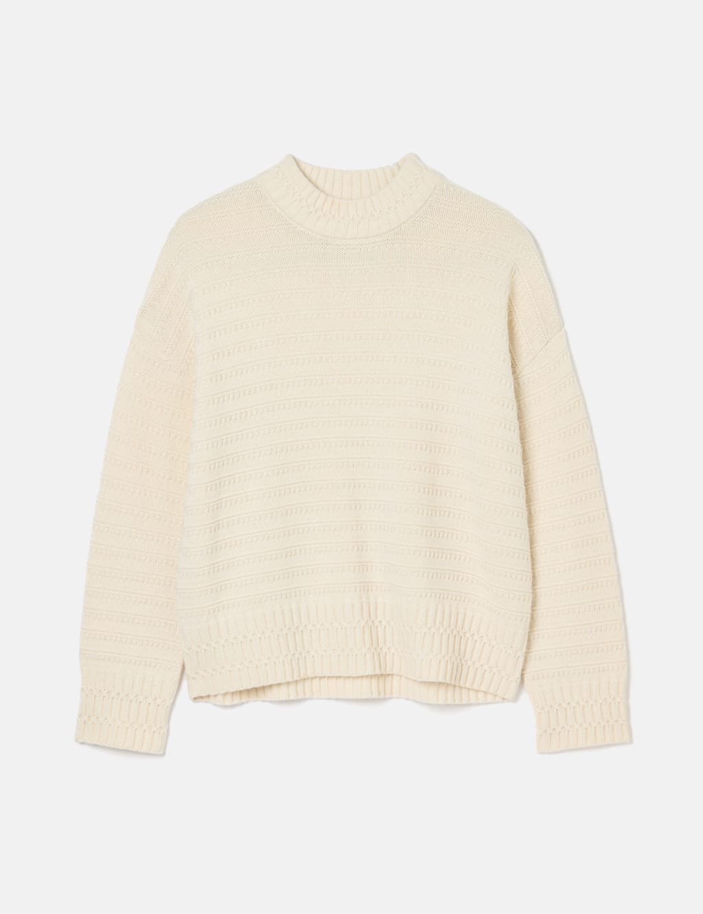 Textured Jumper with Merino Wool 3 of 7