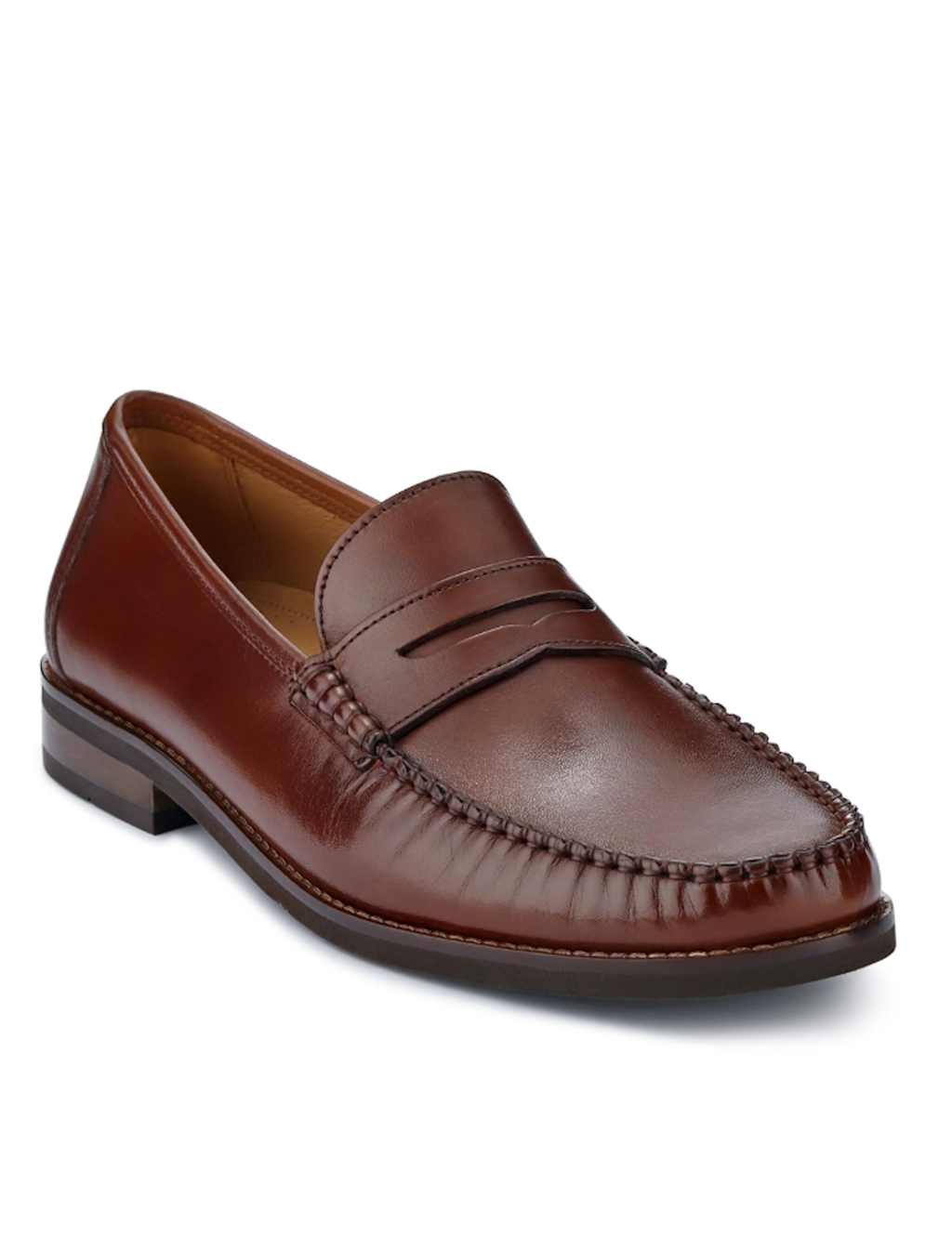 Leather Slip-On Loafers 5 of 7