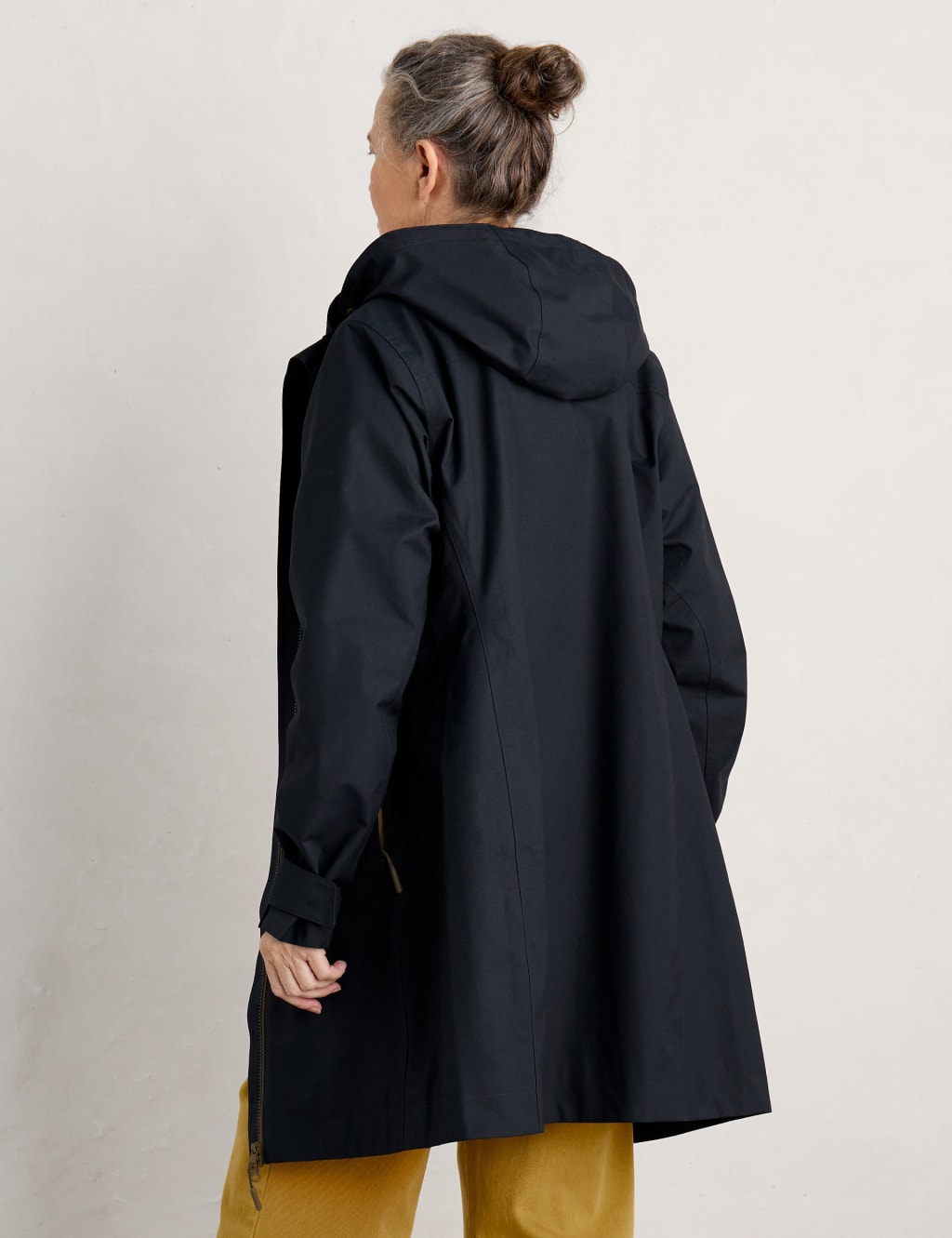 Waterproof Cotton Rich Longline Raincoat 4 of 6