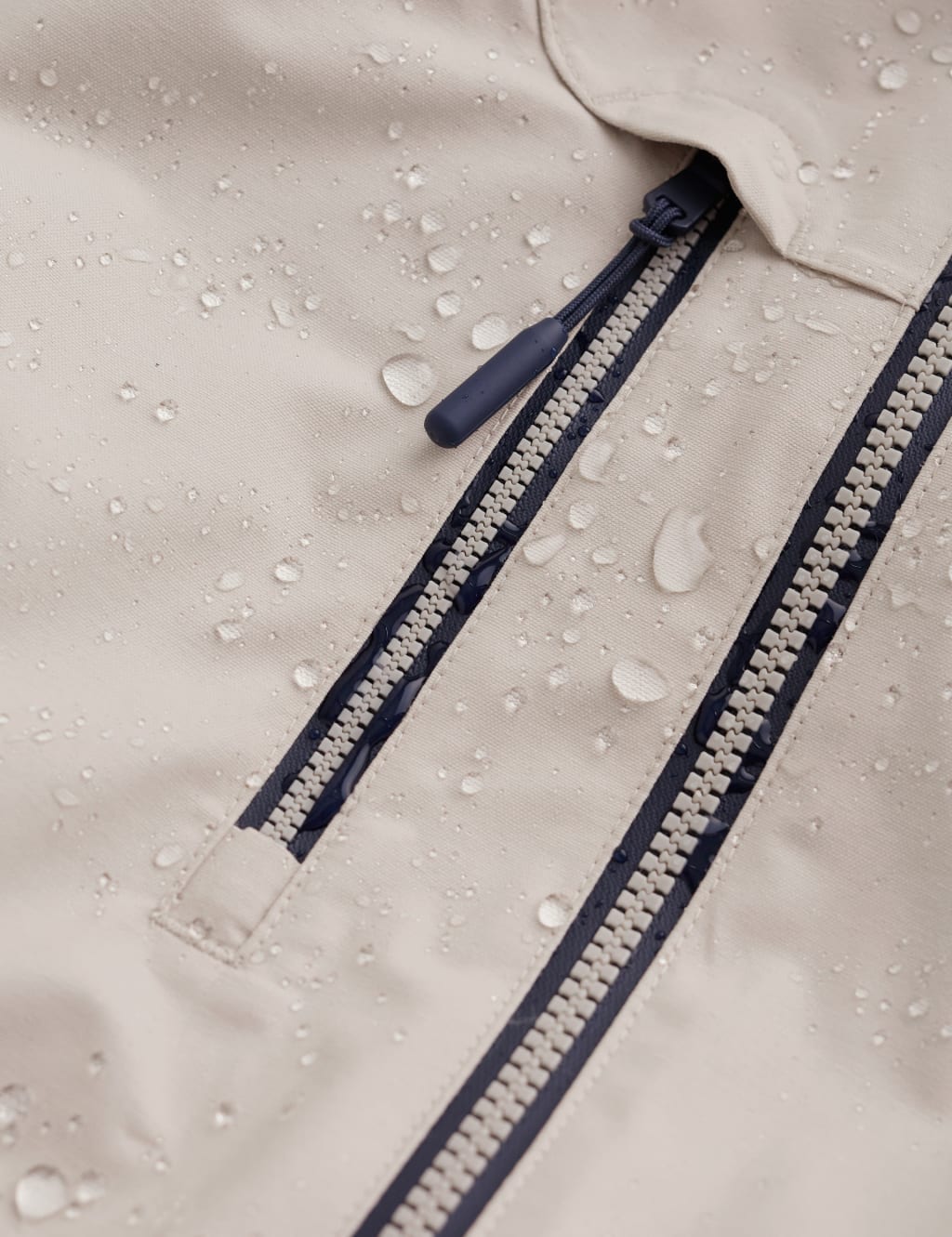 Waterproof Cotton Rich Longline Raincoat 5 of 7