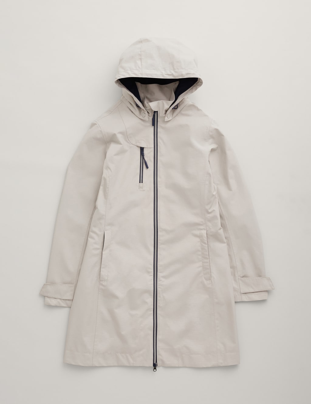 Waterproof Cotton Rich Longline Raincoat 2 of 7