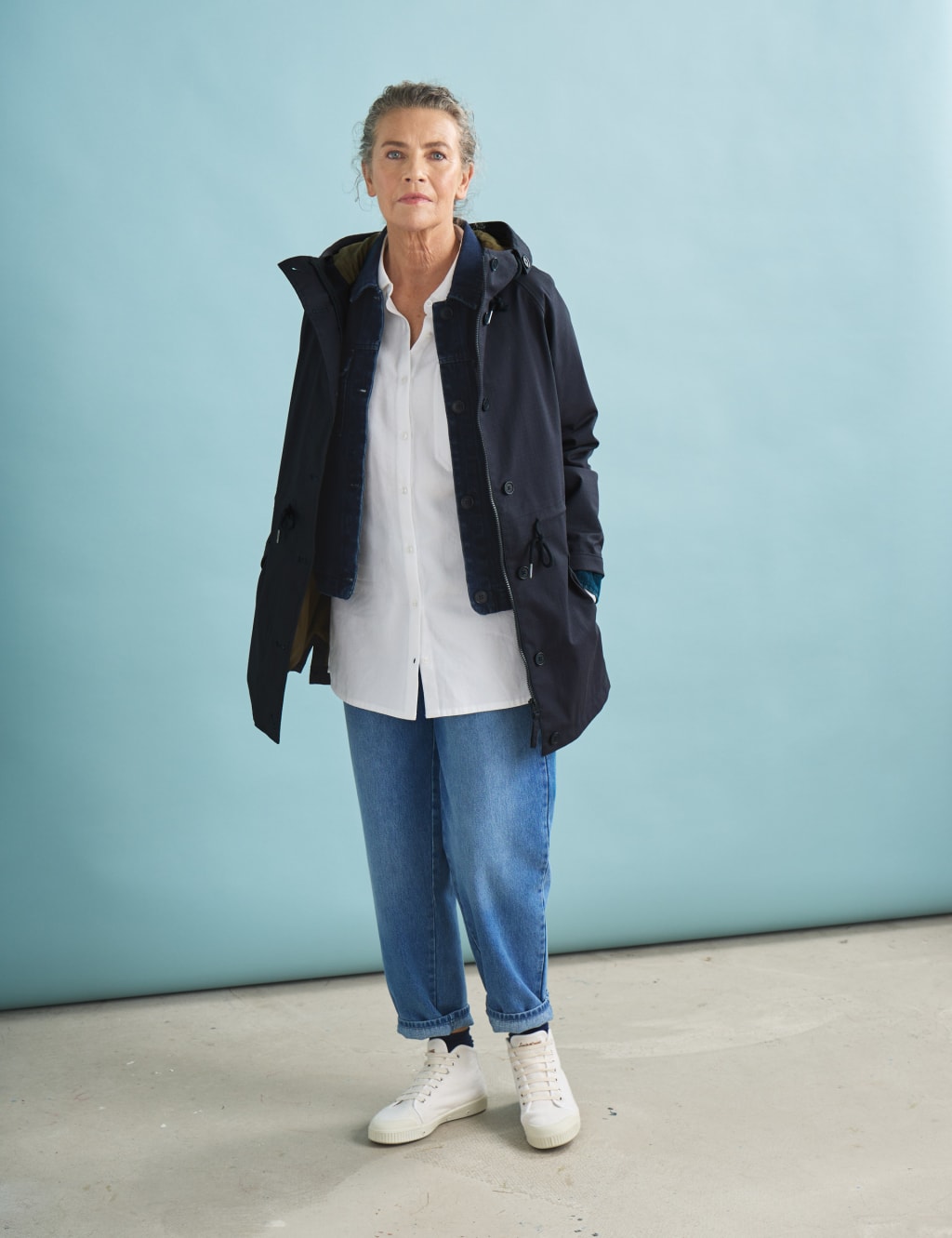 Waterproof cotton coat on sale